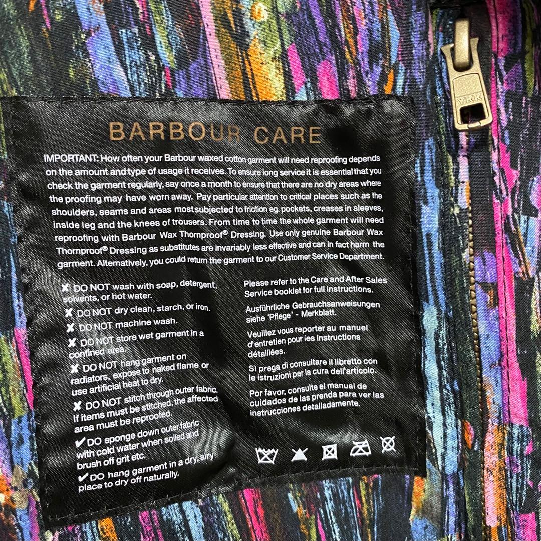 A*M様 超美品 Barbour バブアー ビデイル オイルドジャケット 黒 M