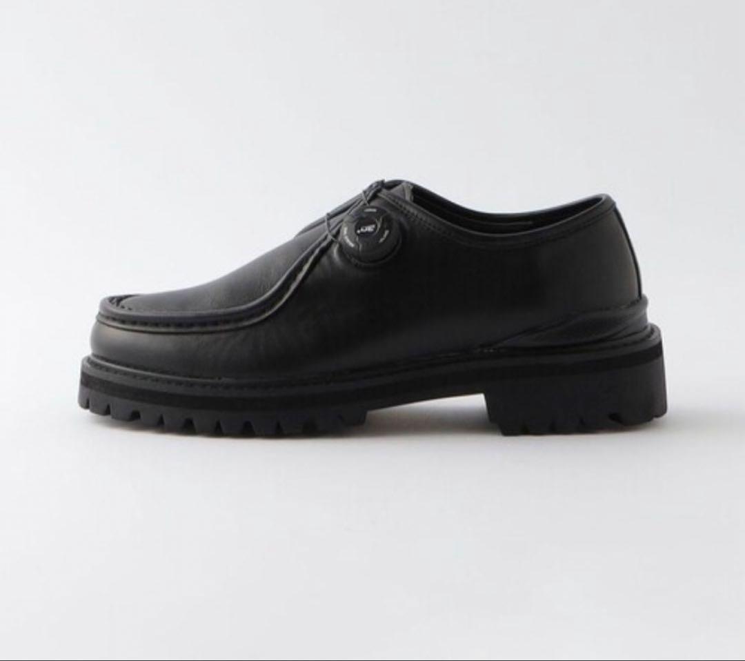 【43】PG Steven Alan KNOCK black leather