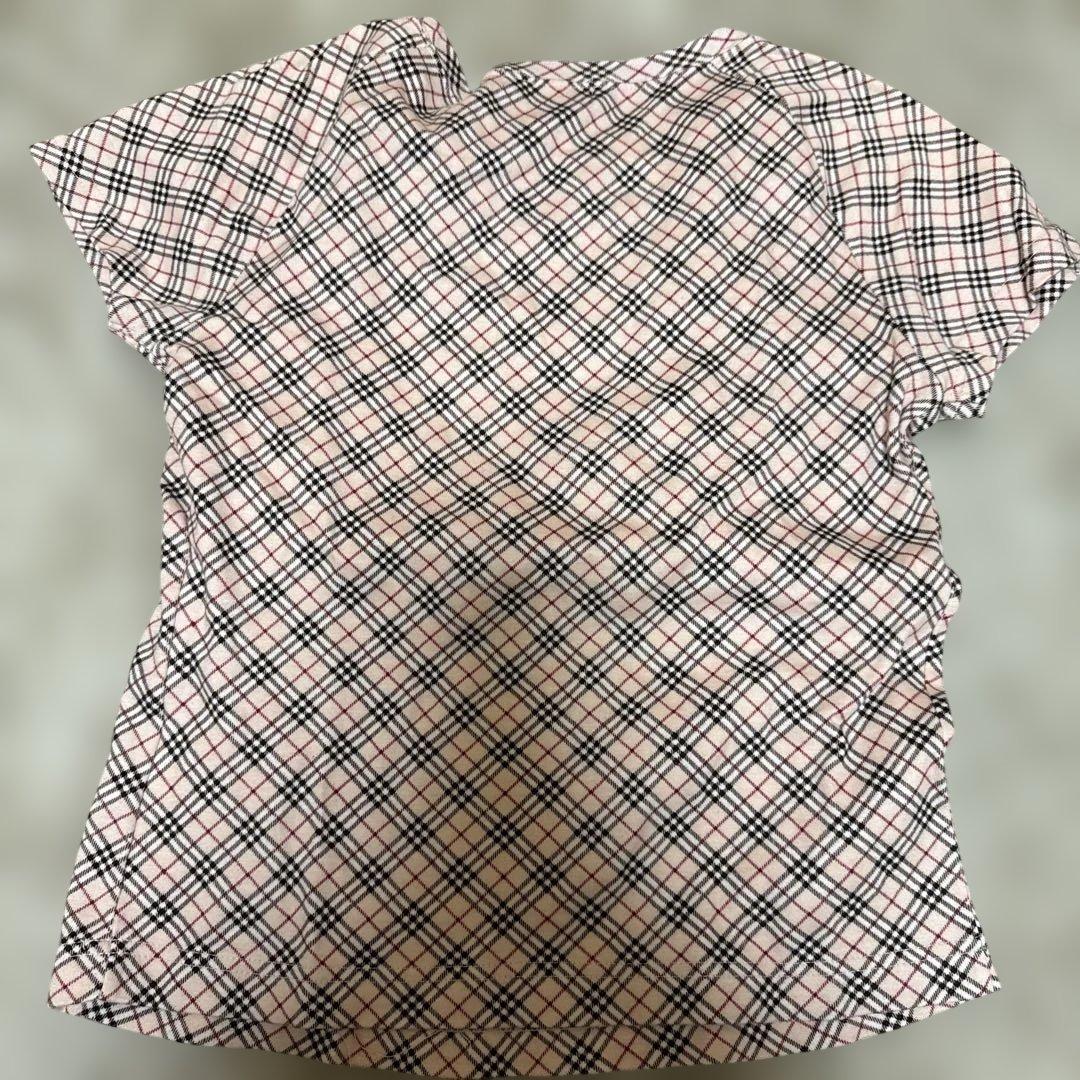 Burberry Blue Labelチェック柄 TシャツMサイズ(値下げ可)