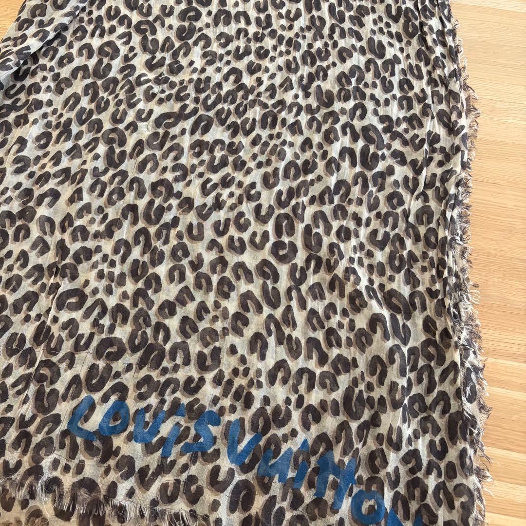 ♡美品♡LOUIS VUITTON ストール エトール レオパード♡