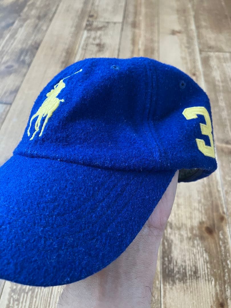 Polo by Ralph Lauren ラルフローレン ウールキャップ 青