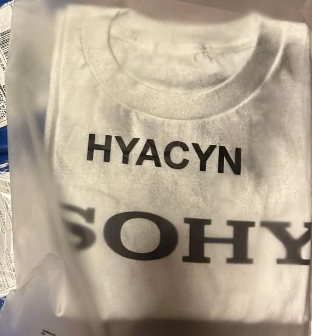 希少 HYACYN SOHY TEE SONYパロディ Tシャツ　ダートホワイト