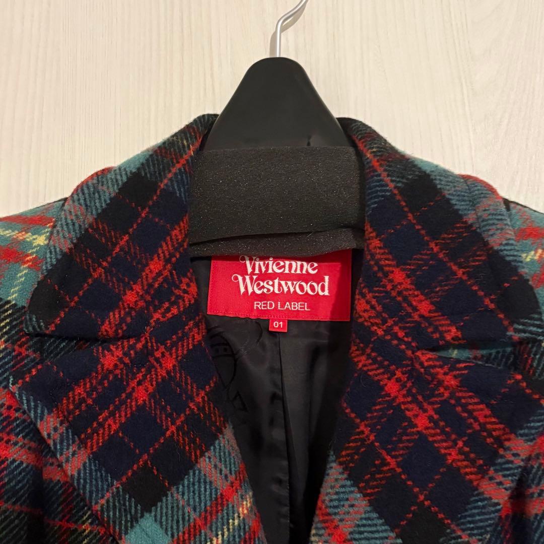 Vivienne Westwood Red Label チェックツィードコート