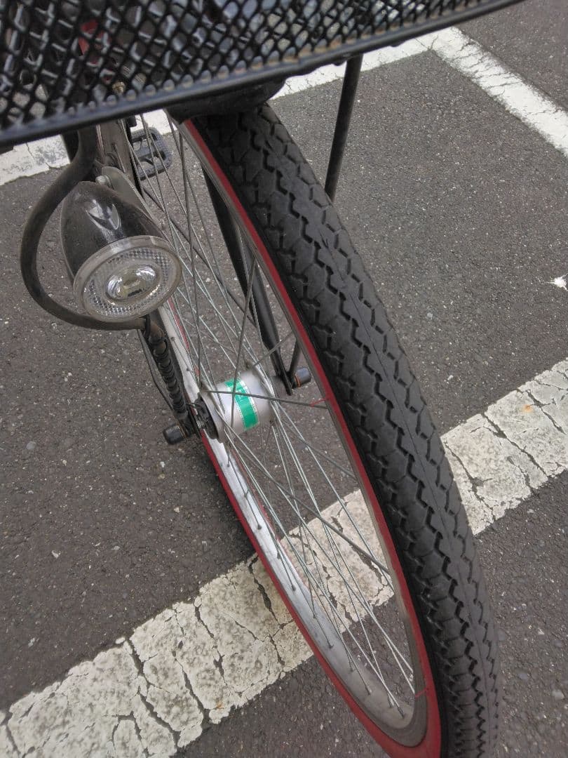 自転車　ママチャリ　六段変速　東京都内　24区　26インチ