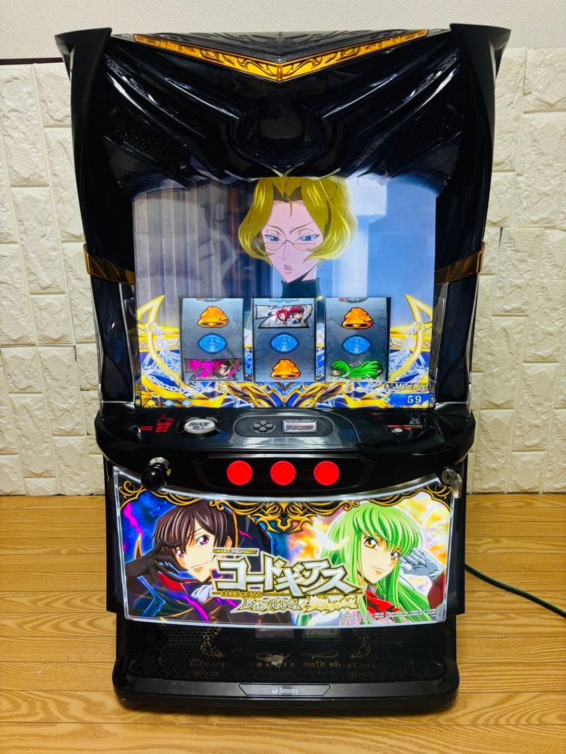 【オートプレイ付き・動作おｋ】パチスロ　スマスロ コードギアス 反逆のルルーシュ