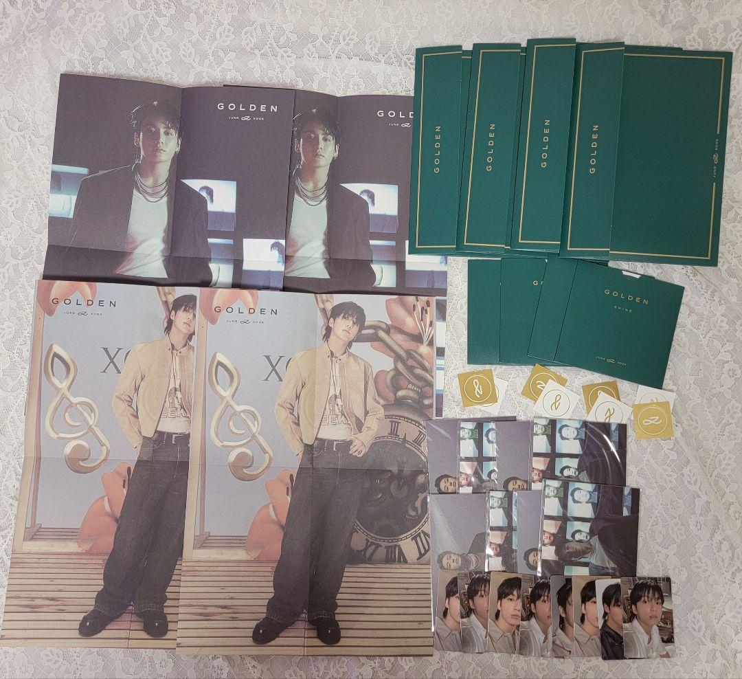 BTS JUNGKOOK アルバム GOLDEN ジョングク ラキドロ