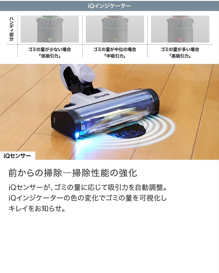 新品 Shark EVOPOWER SYSTEM BOOST＋ LC751JLV