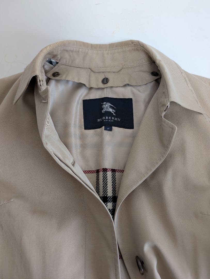 BURBERRY LONDONベージュ スプリングコート