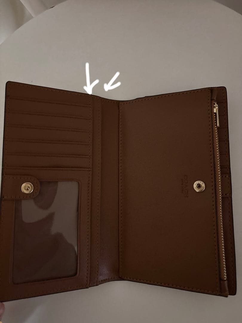【最終値下げ】COACH ブラック 二つ折り財布