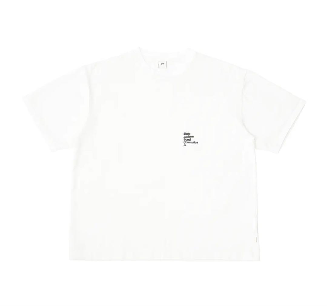 ovy Embroidery Cotton Wide T-shirt サイズL