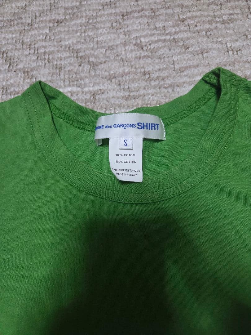 COMME des GARCONS SHIRT オーバーサイズロゴTシャツ① S