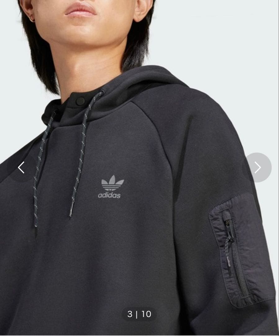 adidas スウェットセットアップ 黒　XL　新品未使用