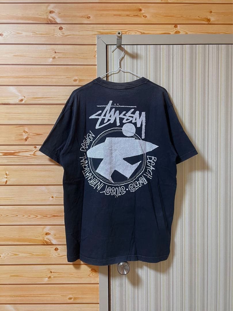 トップス STUSSY Beach Roots Pigment Dyed Tee