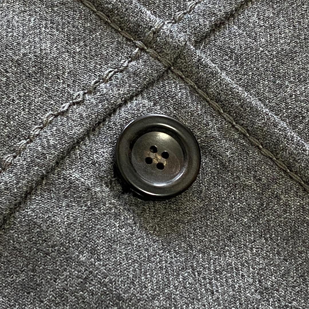 新品◆イタリア製✨PRADA プラダ【L】ウール ロングコート/タッセル付