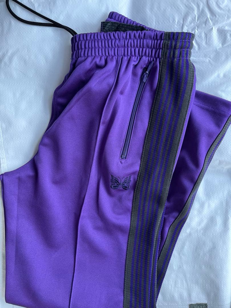 再値下げNeedles truck pants ジャージ パープル Mサイズ