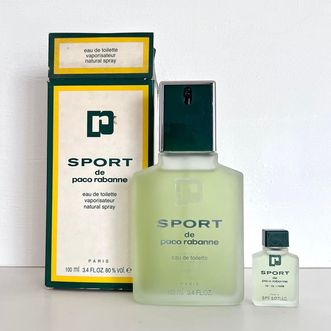 ほぼ満量！スポールドパコラバンヌ 100ml＋ミニ香水5ml
