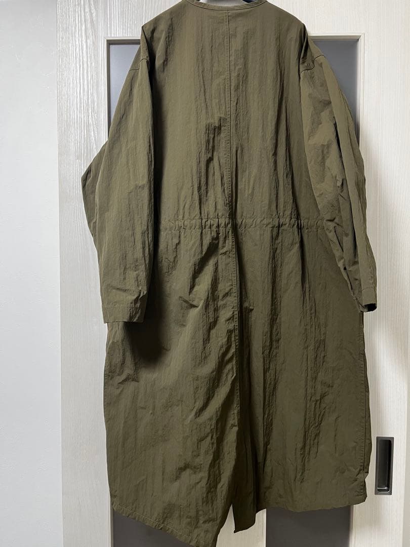 【uribo 】ORSLOW ノーカラー フィッシュテイル オーバーコート