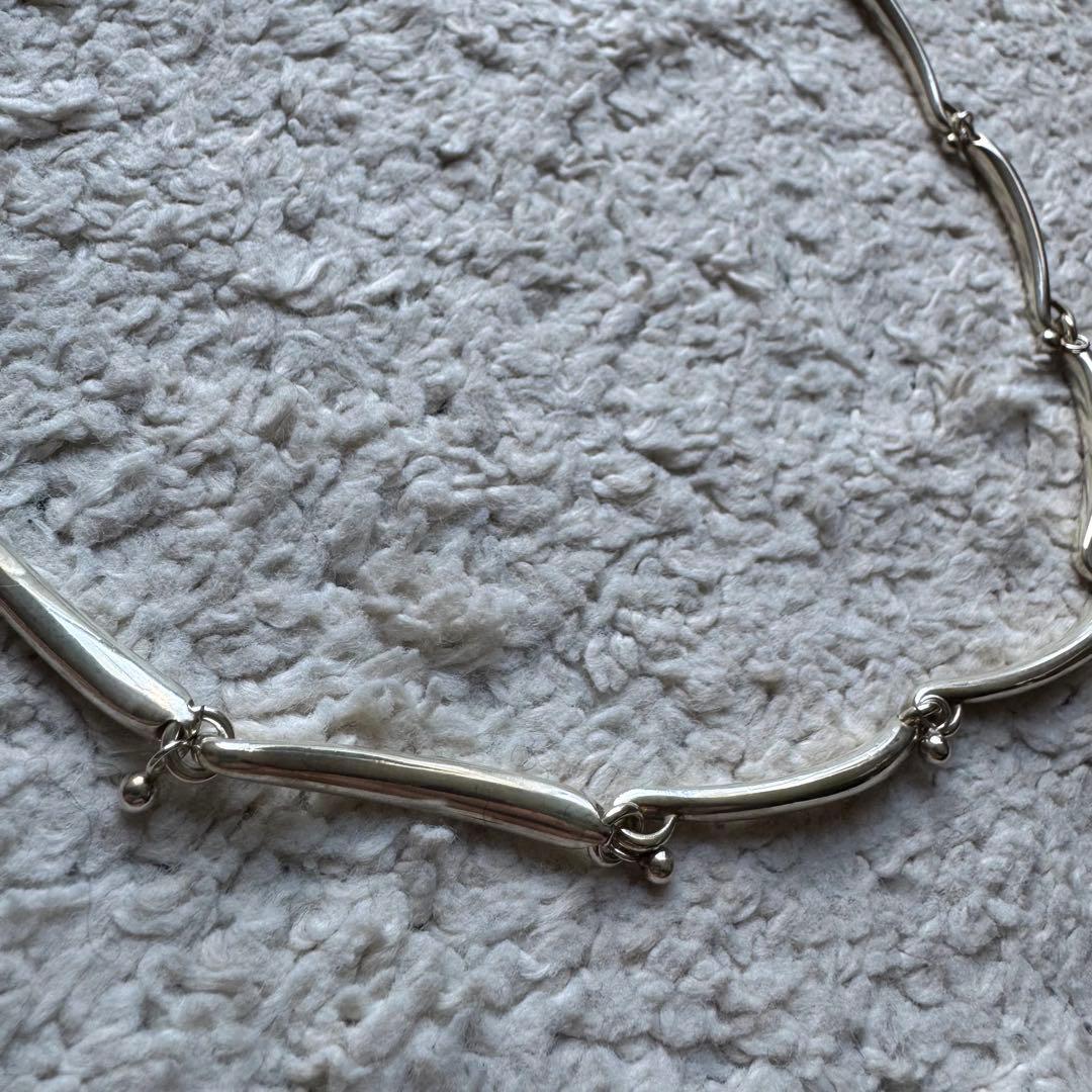 ぽ*ん様 here‘s RENEE SWIRL LINE NECKLACE