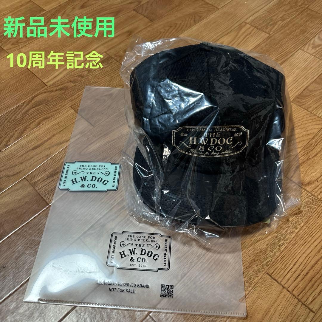 W.DOG&CO. hwdog TRUCKER CAP-10TH 10周年 新品
