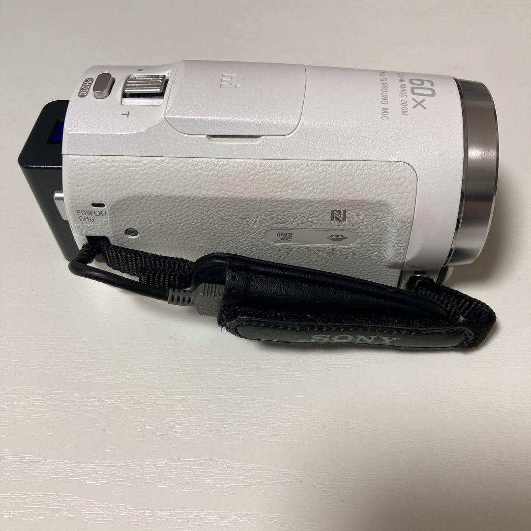 SONY ハンディカム ビデオカメラ HDR-CX680 2019年製 ホワイト