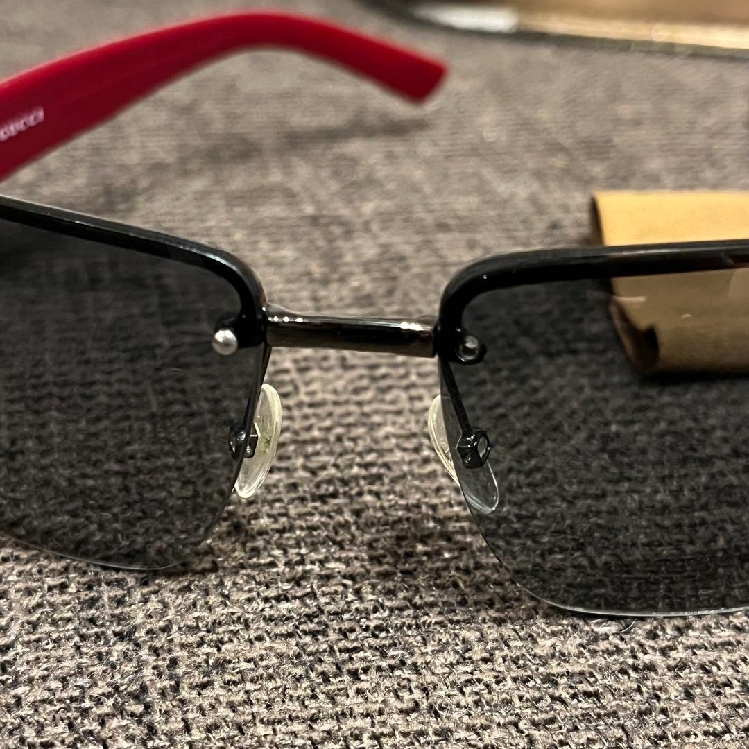 GUCCI グッチ サングラス GG柄 ワインレッド