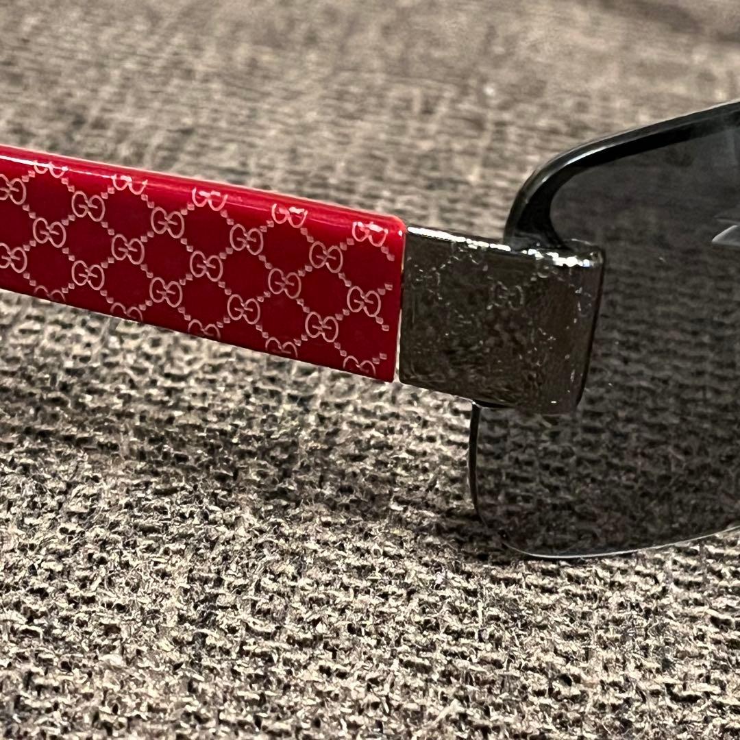 GUCCI グッチ サングラス GG柄 ワインレッド
