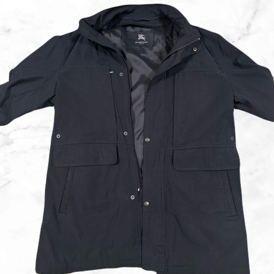 BURBERRY LONDON ノバチェック フーデッドコート M 4WAY