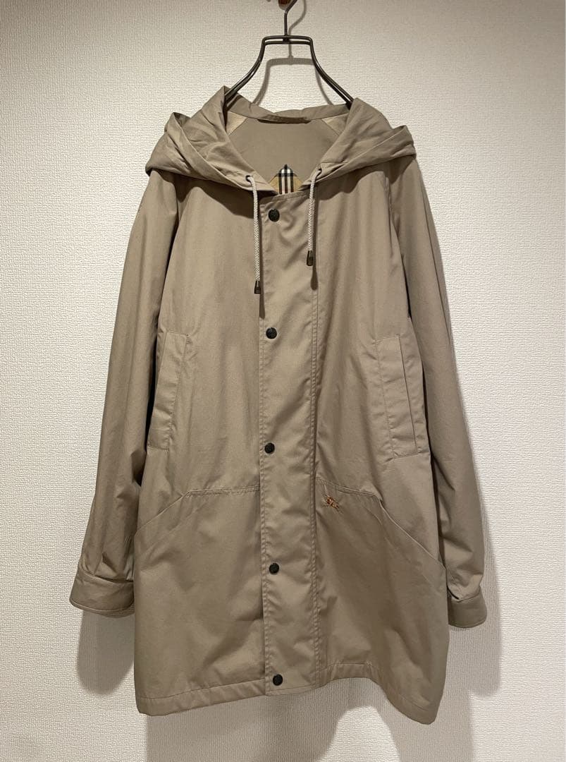 イングランド製 Vintage BURBERRY フーデッド コート