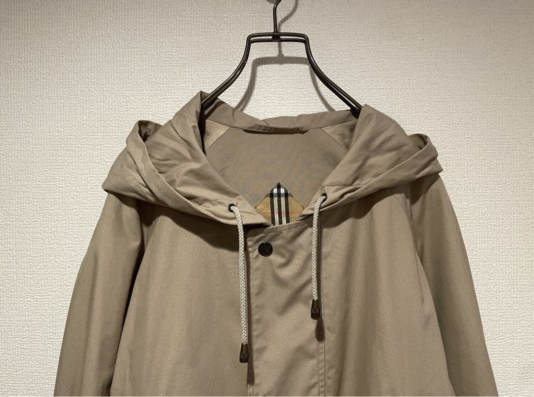 イングランド製 Vintage BURBERRY フーデッド コート