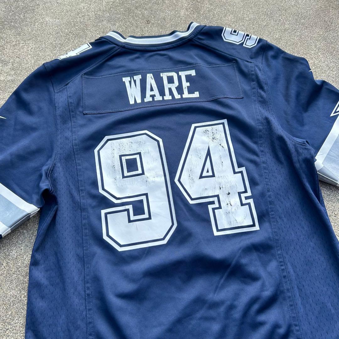 90s NFL ゲームシャツ NIKE cowboys 94 WARE アメフト