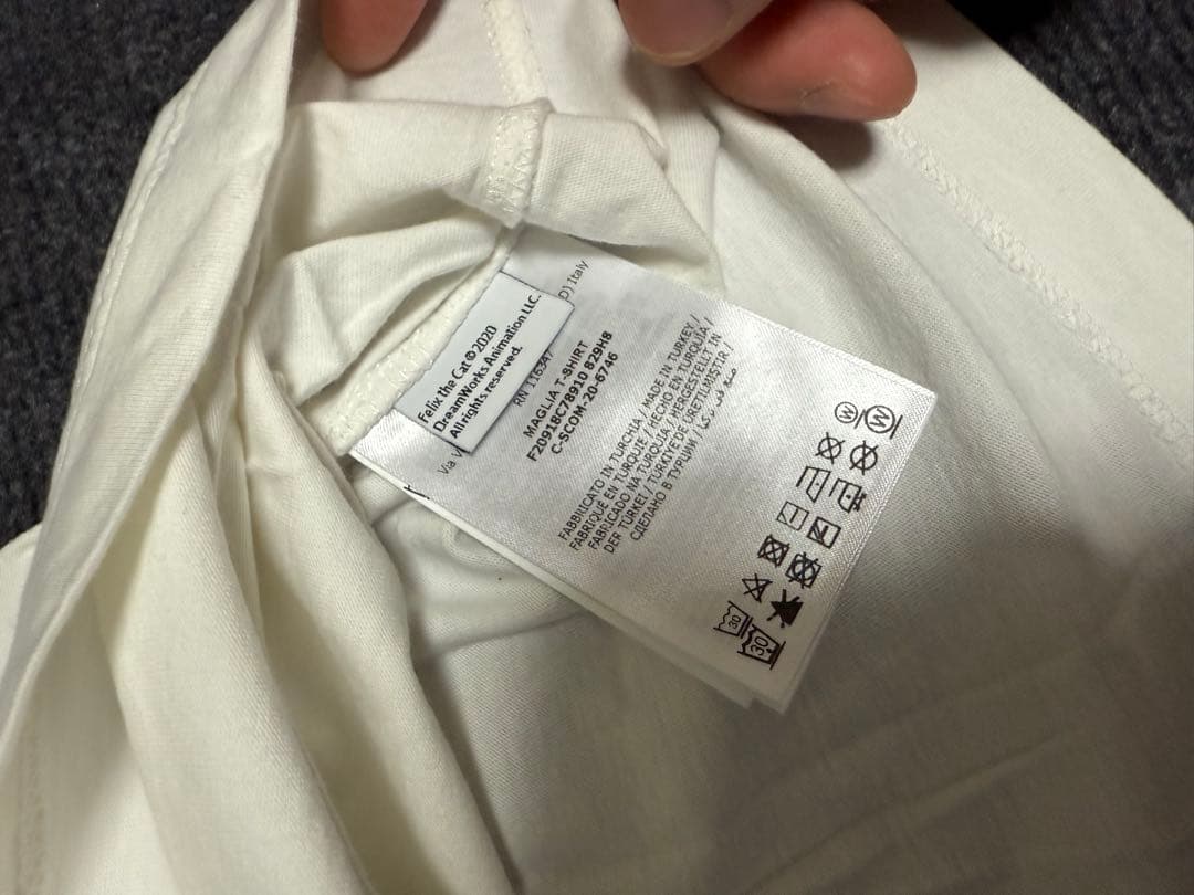 【希少】MONCLER×FELIX　コラボTシャツ　HELLO HATERS
