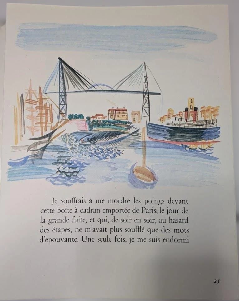 ★ラウル・デュフィ 挿画本 ポートフォリオ★挿画 24点＋スイート★1956年★