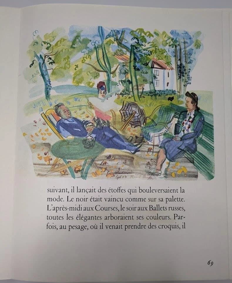 ★ラウル・デュフィ 挿画本 ポートフォリオ★挿画 24点＋スイート★1956年★