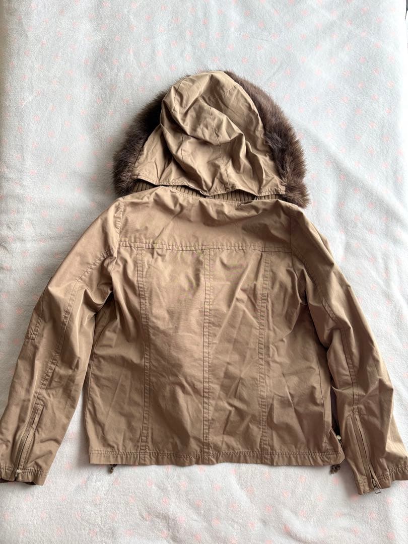 【美品】BURBERRY BLUE LABEL ライナー付モッズコート 38