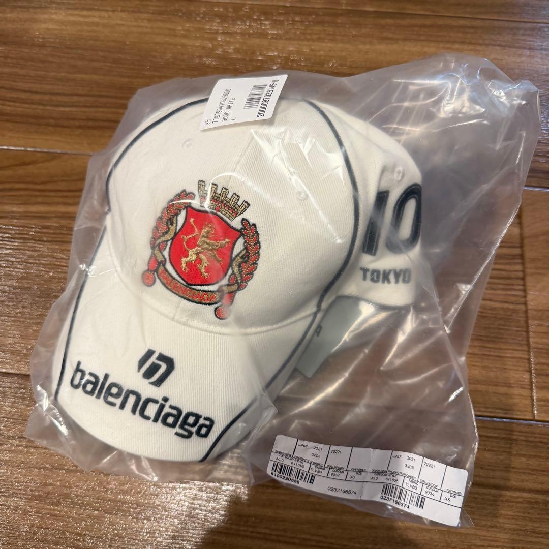 帽子 BALENCIAGA Logo-Embroidered Baseball Cap
