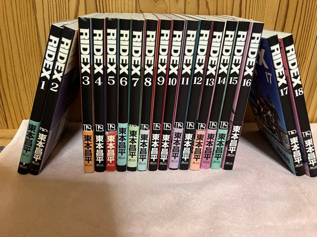 RIDEX 東本昌平 18巻セット 1-18巻