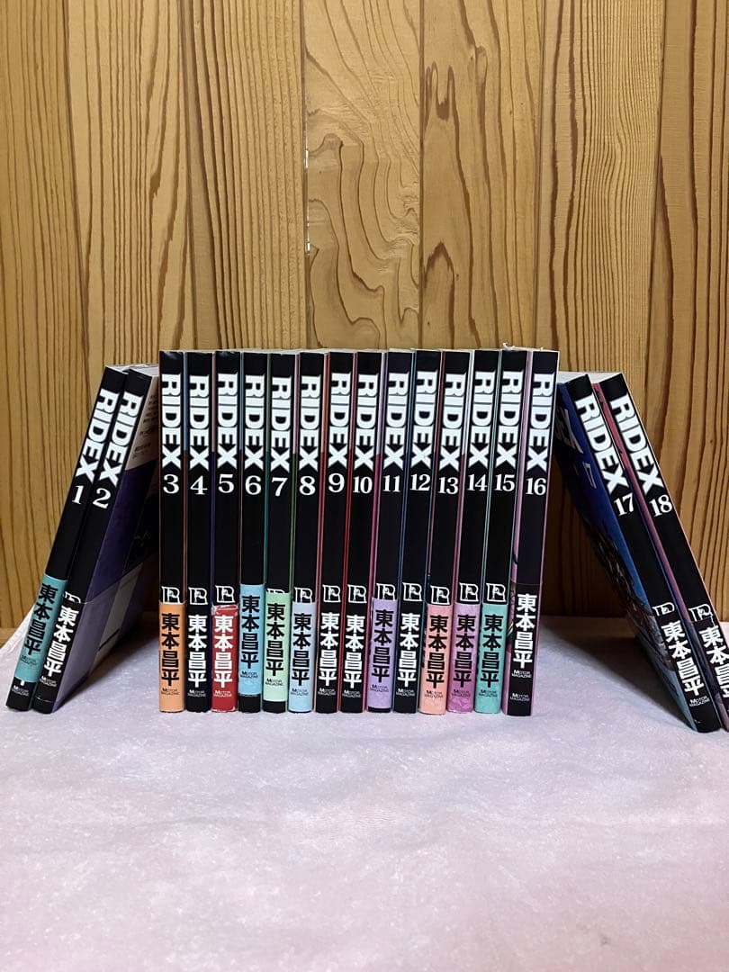 RIDEX 東本昌平 18巻セット 1-18巻