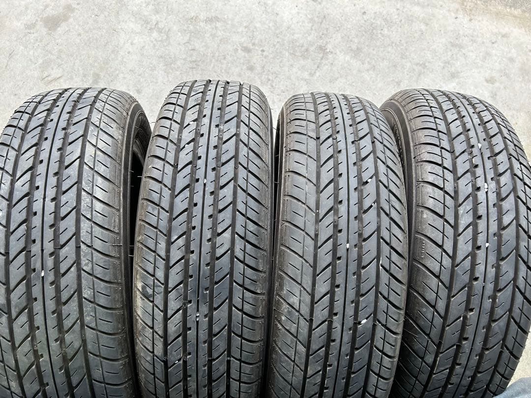【走行少！バリ山】軽自動車用ヨコハマ155/65r14 ４本セット