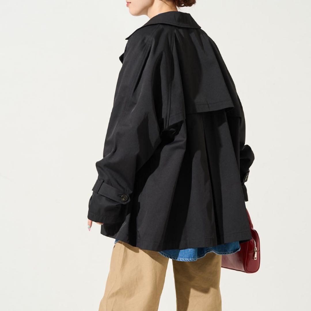 ♡新品♡ FREAK'S STORE フリークスストア ショートトレンチ 黒