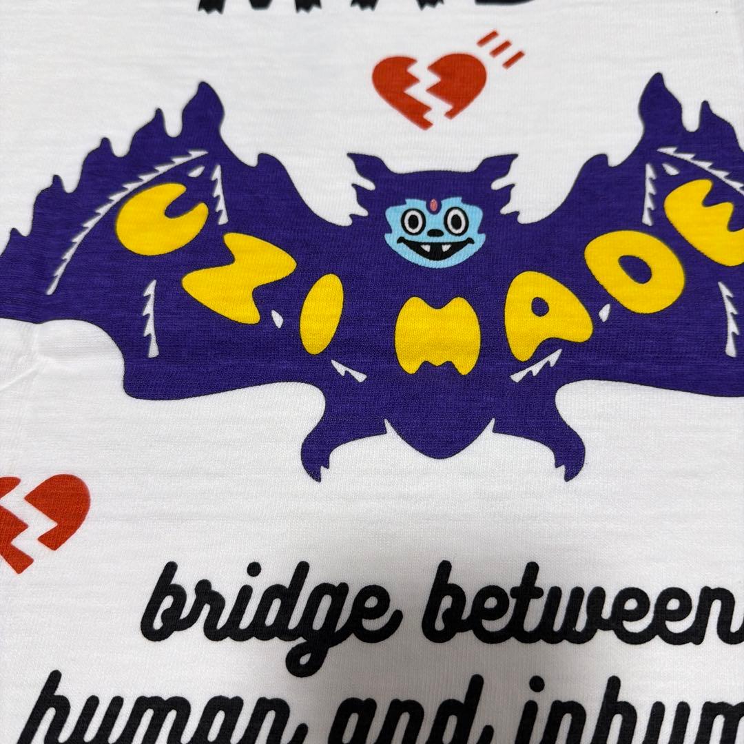 HUMAN MADE x UZI コラボTシャツ ホワイト(S)