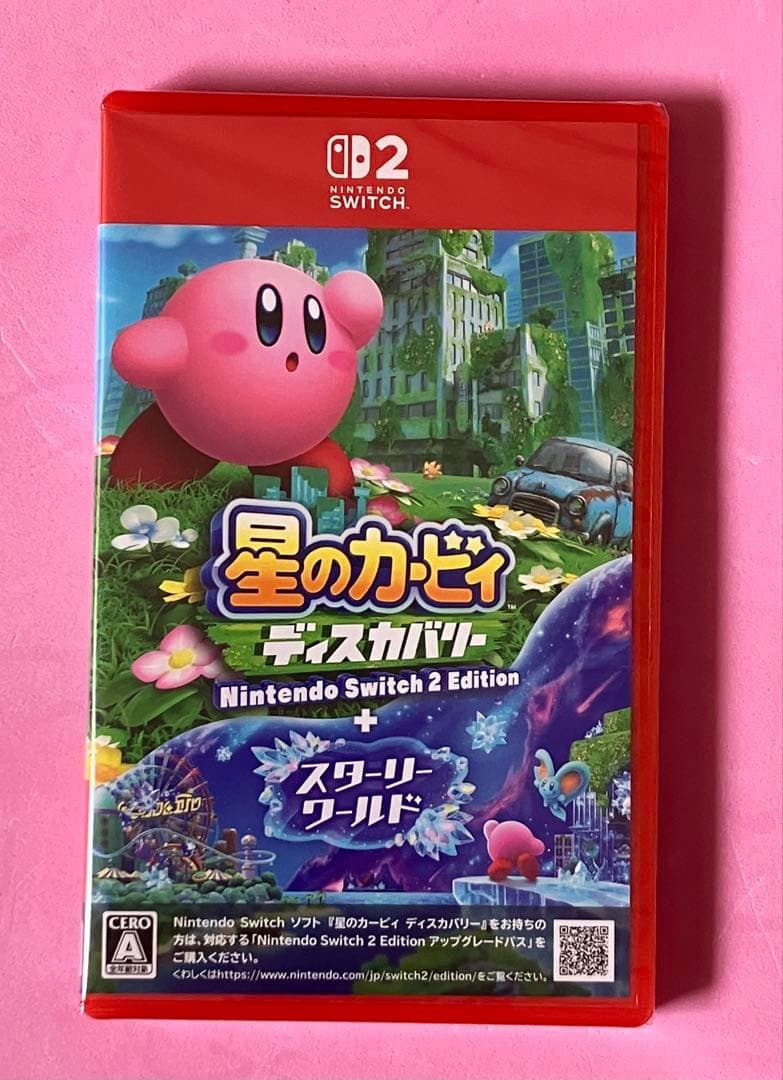 星のカービィ　ディスカバリー　スワリーワールド　SWITCH 2 ソフト　任天堂