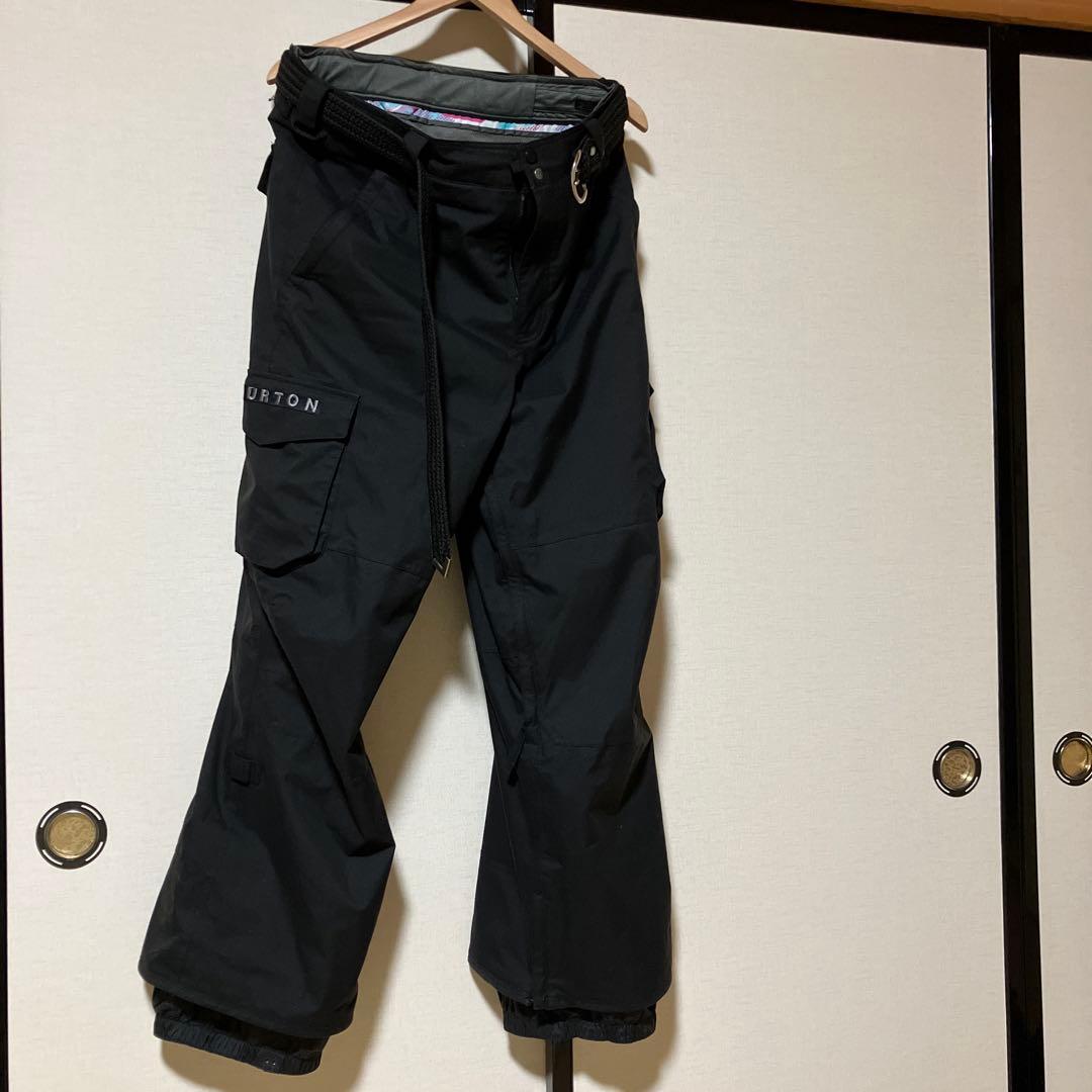 BURTON ブラック スノーボードパンツ