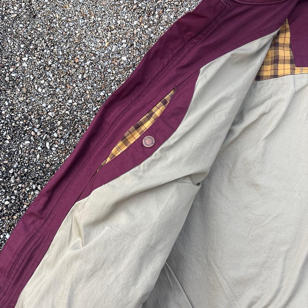 timberland スウィングトップ　レッド　ジップ　ボックス　短丈